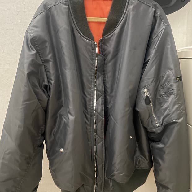 로스코 ma1 건메탈 L사이즈