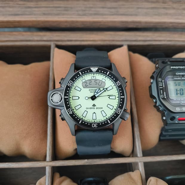 씨티즌 프로마스타 다이버  jp2007-17w