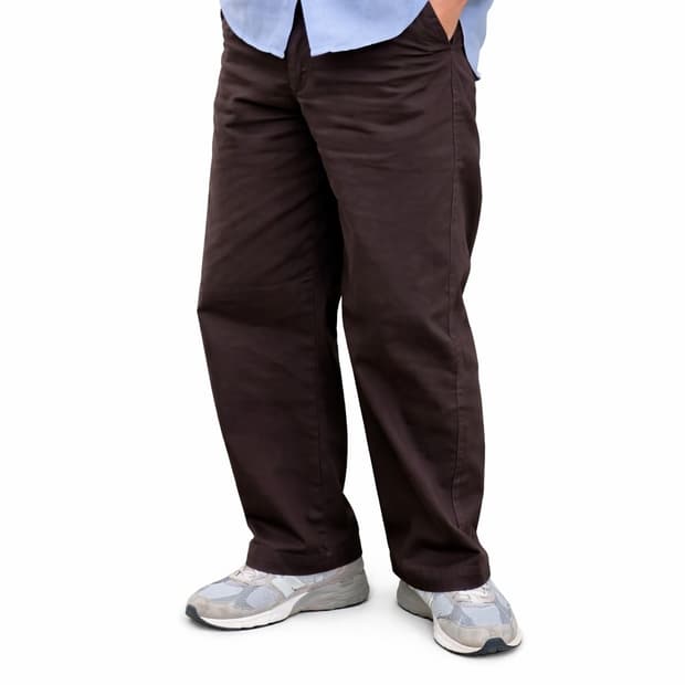 [79] 유니클로U 와이드핏 치노팬츠 다크브라운