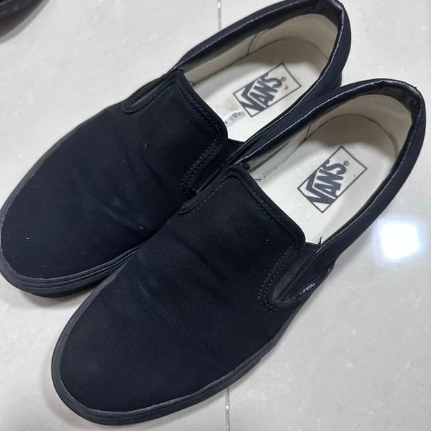 반스 슬립온 블랙 270