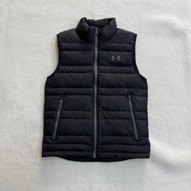 M 언더아머 덕다운 패딩 조끼 0313T
