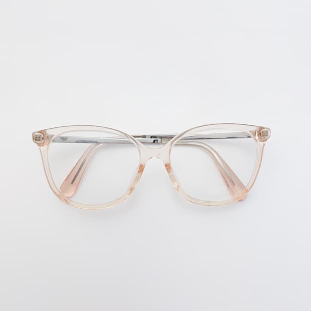 샤넬 클리어 투명 안경 안경테빈티지