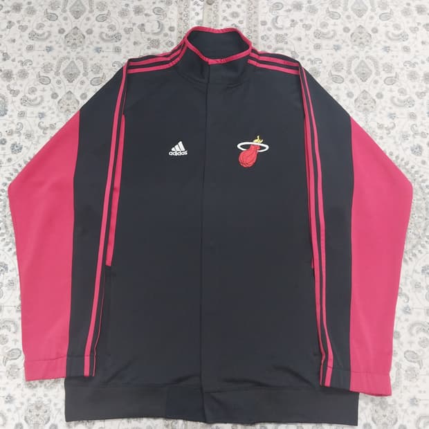 아디다스 NBA 마이애미 히트 트랙 자켓 XLT