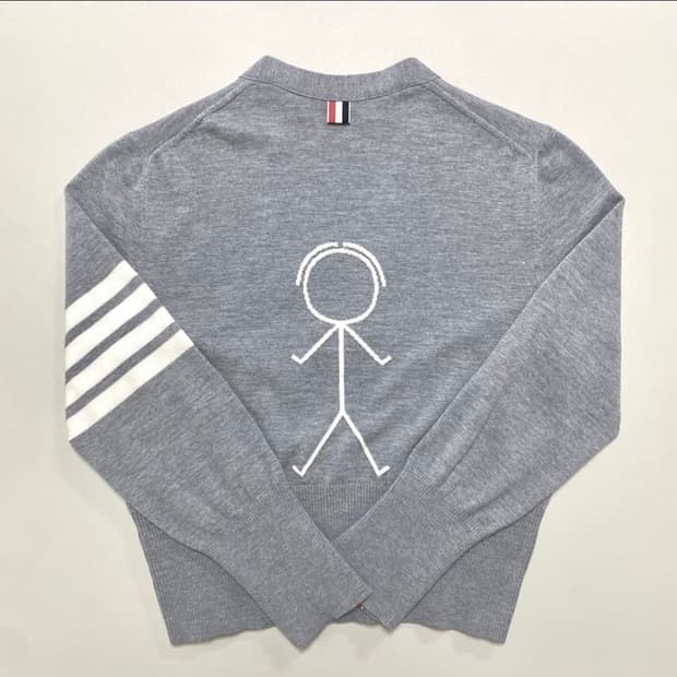 톰브라운 가디건 사이즈4 남녀공용