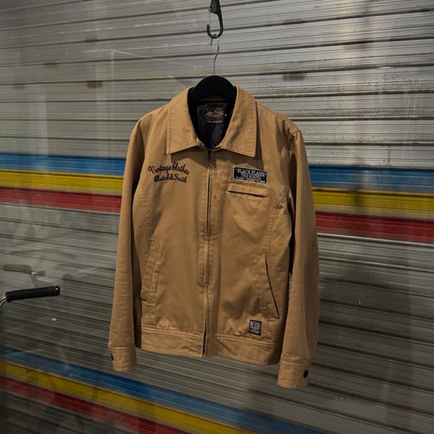 BLACK FLAME The Roots Work Jacket
