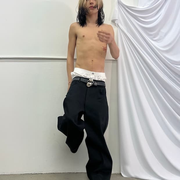 Ktwo studios 14.5oz 헤비 셀비지 데님