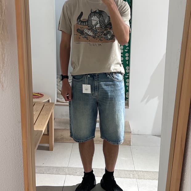 Levi’s 569 denim half pants