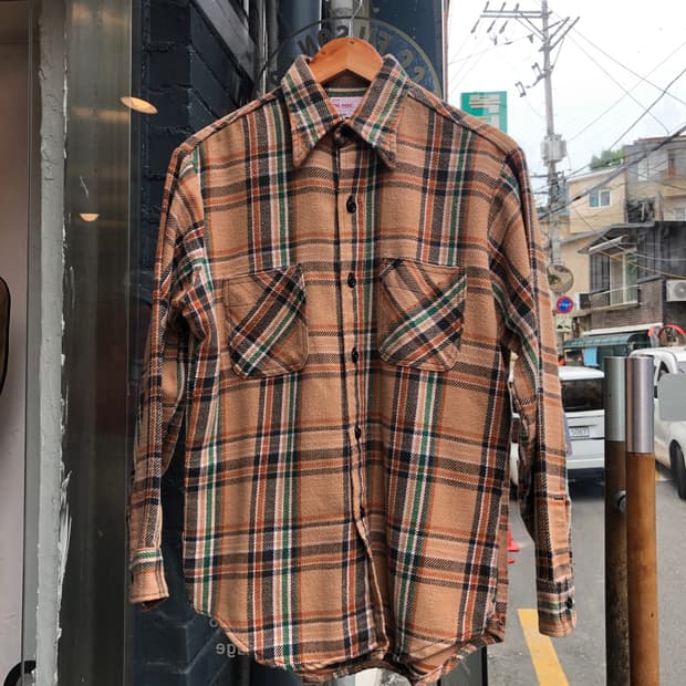 70s Big Mac flannel shirt-M