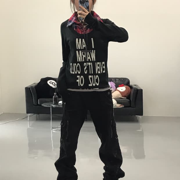Jpn Y2k 'Nana' st Sweaters
