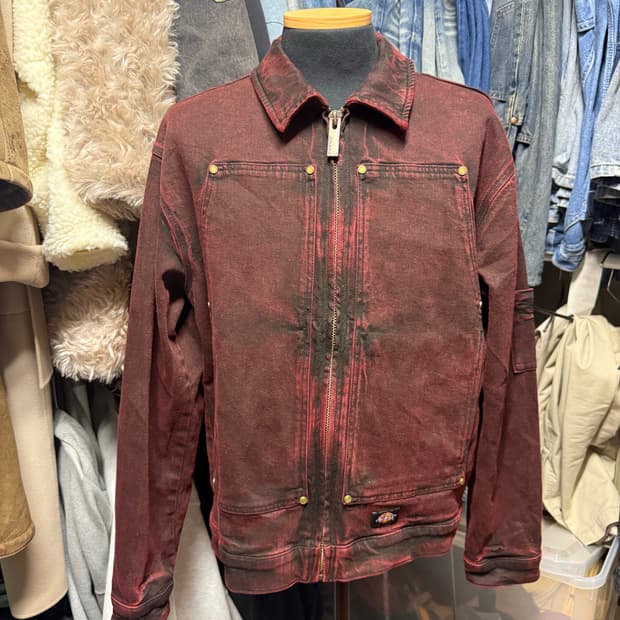 [M] 디키즈 아이젠하워 워시드 데님자켓