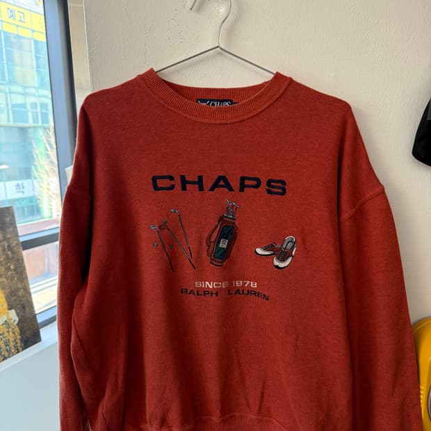 90s 챕스 랄프로렌 스웻셔츠 L