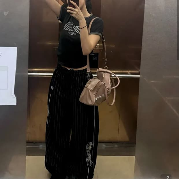 (새상품) 배드블러드 다크클래식 트랙팬츠