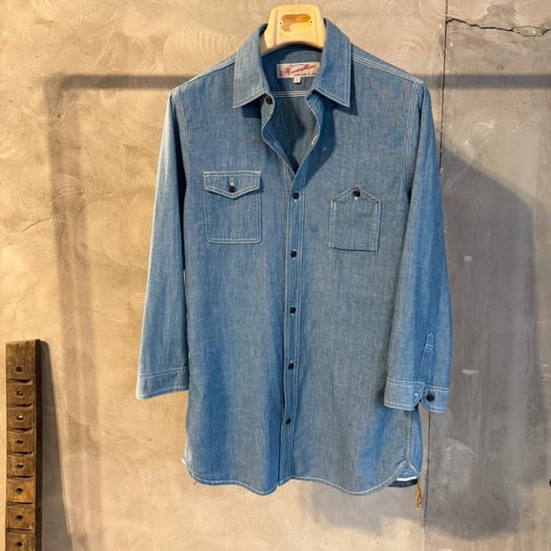 하우스 오브 블루스 워크셔츠 슬림100