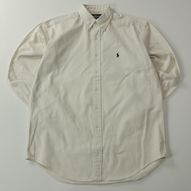 CJ329 M 폴로 블레이크핏 90s 내추럴화이트 셔츠 남방