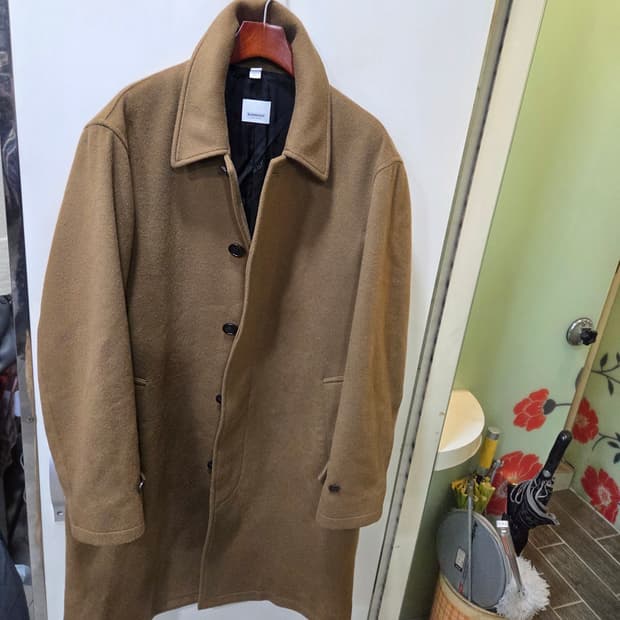 버버리 캐시미어 100프로  코트