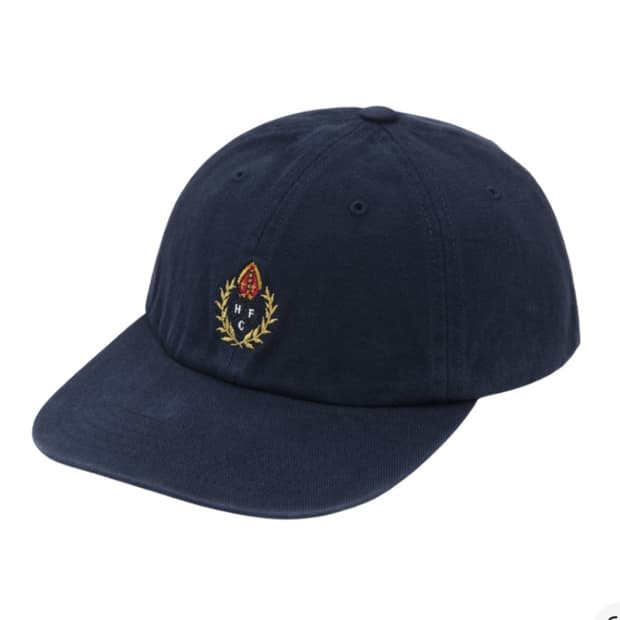 (OS) 헤리티지플로스 Crest Twill washed cap 네이비