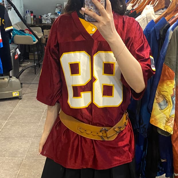 [NO.9] NFL 풋볼 져지 반팔티 레드