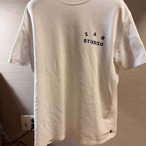 Iab studio 반팔 화이트 L