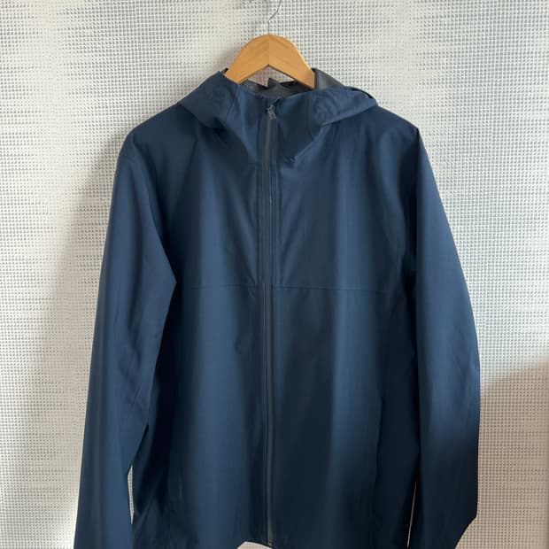 유니클로 블록테크파카 네이비[XL]