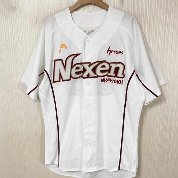 (2)KBO 헤드 넥센히어로즈 올드유니폼/선수지급용 #98 이형석