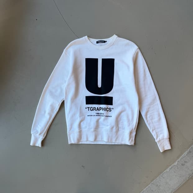언더커버 U 크루넥 스웻셔츠