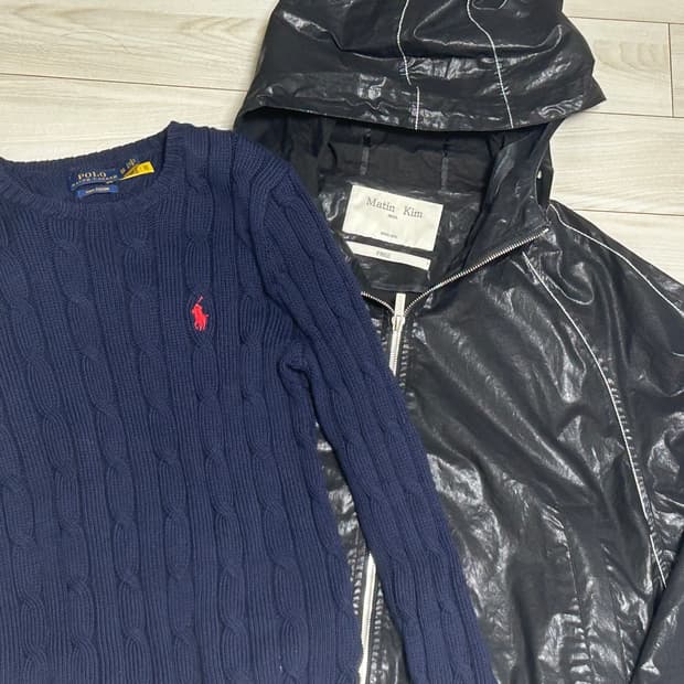 폴로니트,마뗑킴 바람막이 그냥 퍼줍니다