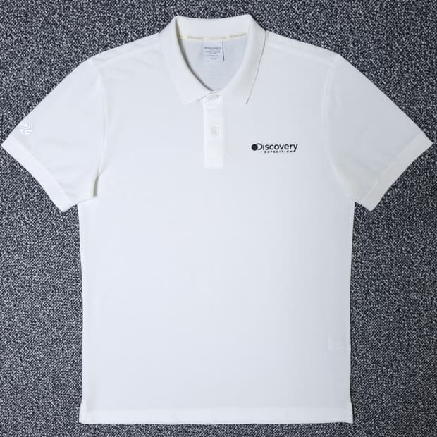 [무료배송][100]디스커버리 남성용 반팔티 카라티