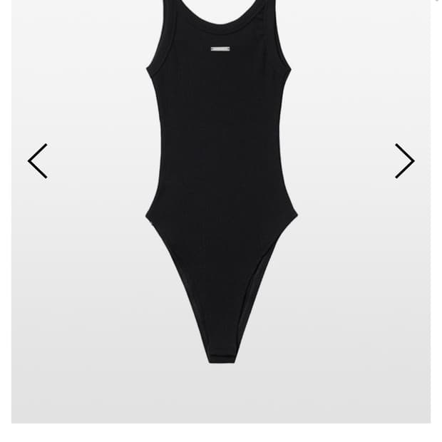 [새상품] 킴서울 바디수트 black