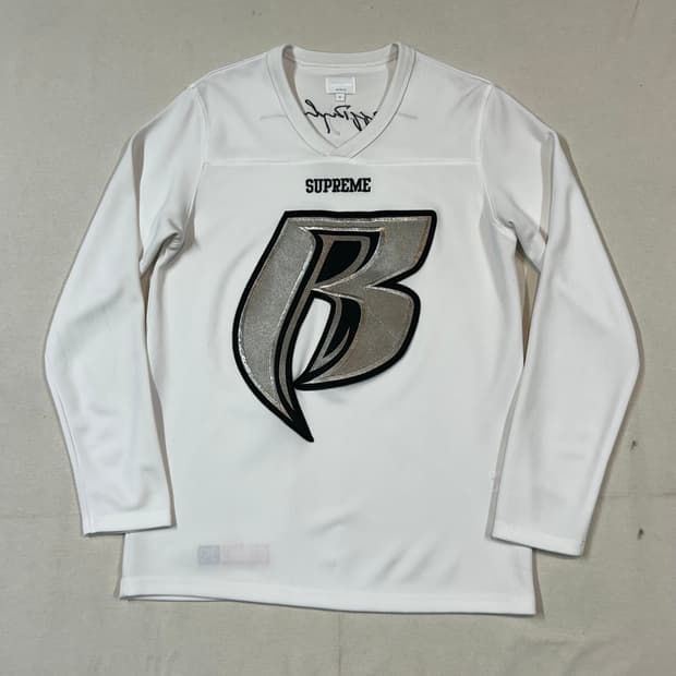 S) 슈프림 Supreme x Ruff Ryders 하키 탑 져지