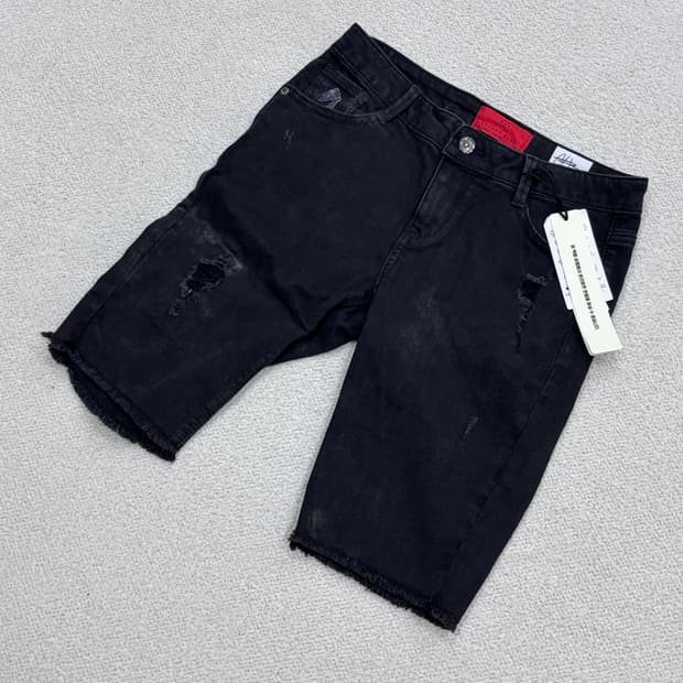 26 앤드류허쉬 인디언 하프 데님 팬츠 0330E