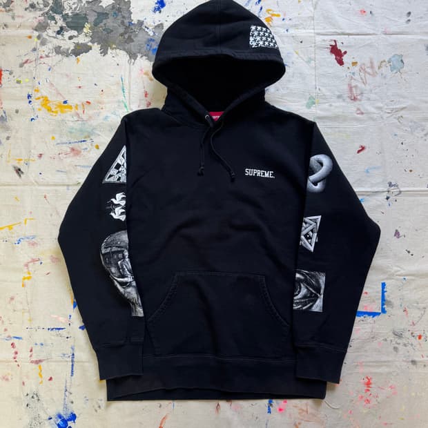 Ss17 슈프림 MC 에셔 후드티