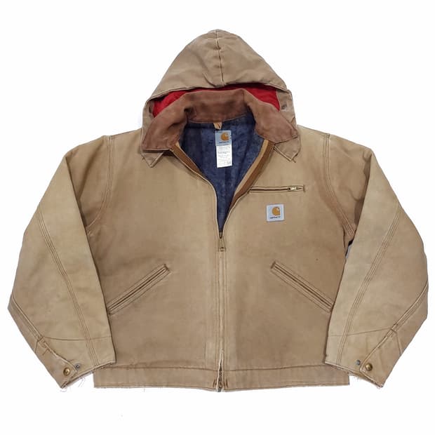 칼하트 j01 디트로이트 빈티지 후드포함 44 레귤러 (105)