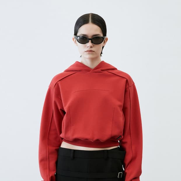 lcdc 크롭 후디 M