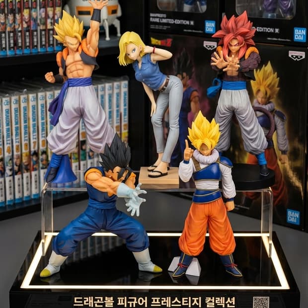 드래곤볼 피규어 5종 판매합니다