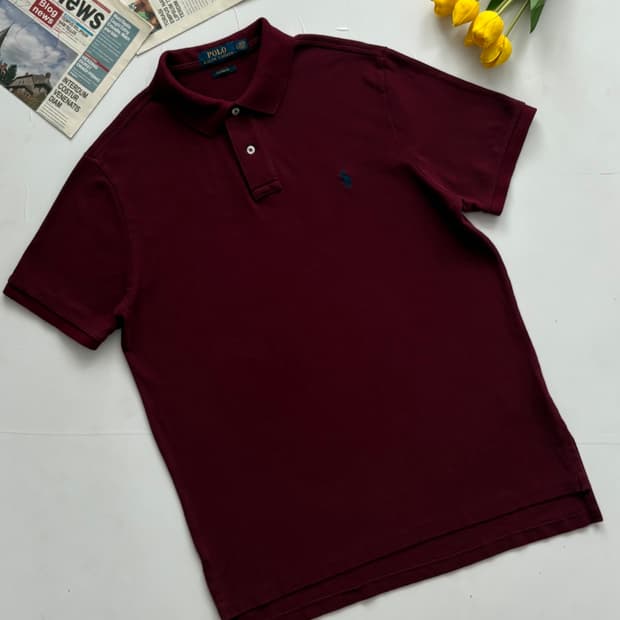 Polo 폴로랄프로렌 버건디 PK 카라티
