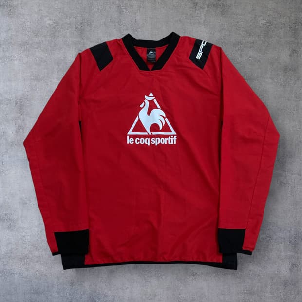 르꼬끄 빅로고 레드 컬러 웜업