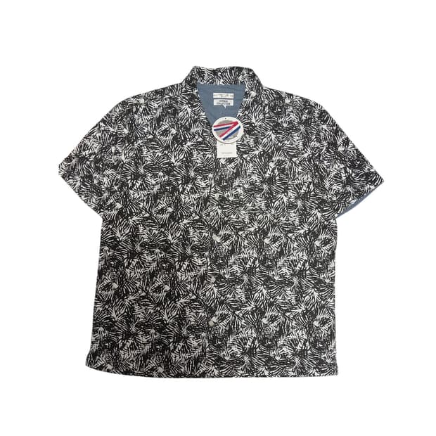 4L Ivanhoe collection 프렌치린넨 블렌드 하와이언 셔츠