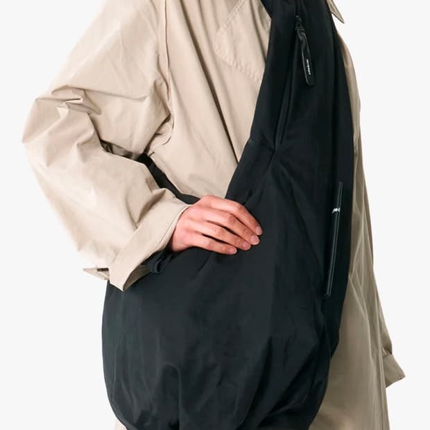 Cote&Ciel Hyco M Smooth Black Bag