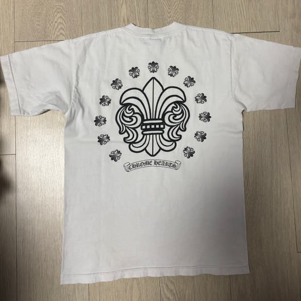 크롬하츠 BS플레어 포켓 티셔츠 화이트 M사이즈