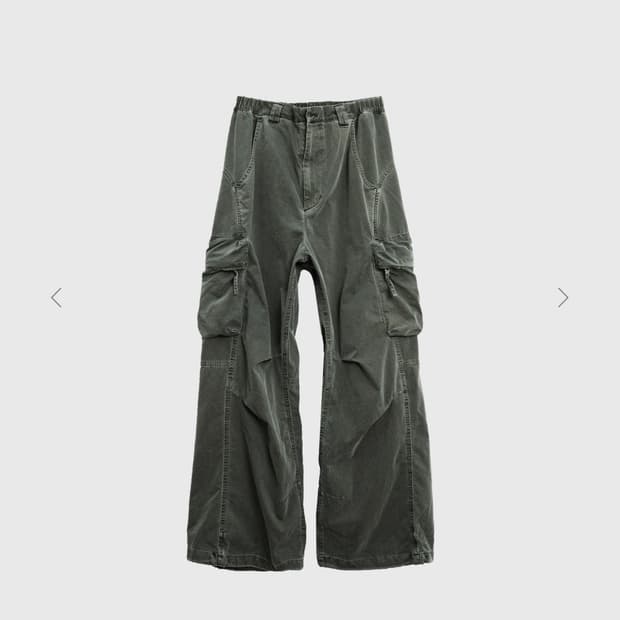 999humanity 카고팬츠 그린