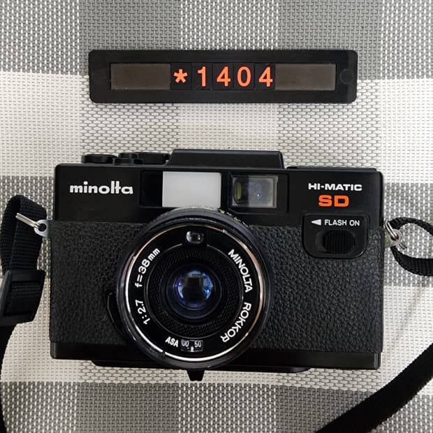미놀타 하이매틱 SD 필름카메라