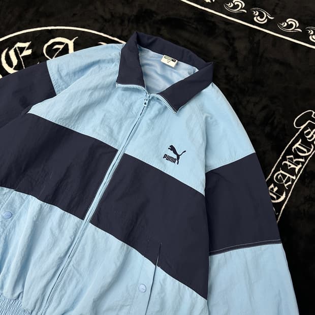 puma 푸마헤리티지 우븐 자켓 바람막이 (실측100-105)