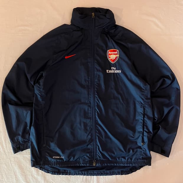 나이키 11-12 아스날 스톰핏 바람막이 네이비