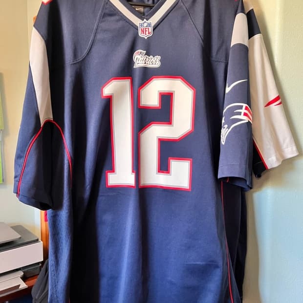 나이키 NFL 패트리어츠 톰 브래디 유니폼 XXL