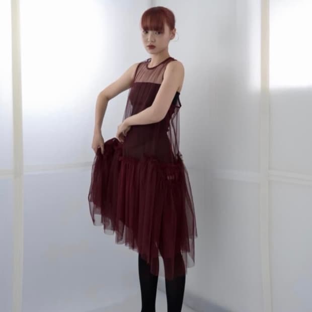 에옹쓰 eonts 샤샤 원피스 2021 ver. burgundy