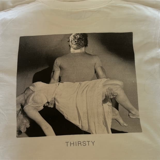 검정치마 thirsty 굿즈 반팔 m사이즈