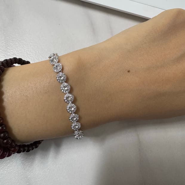 스와로브스키 테니스팔찌