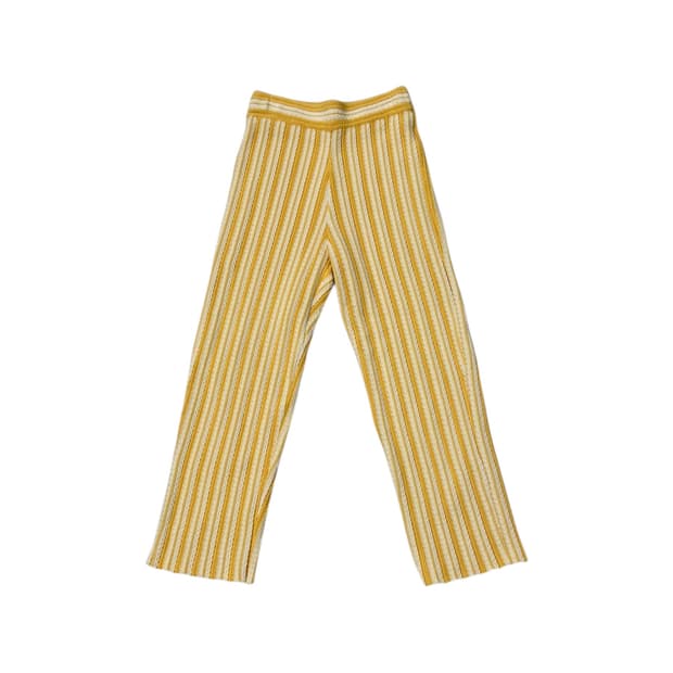 00s 질샌더 니트 플레어 팬츠