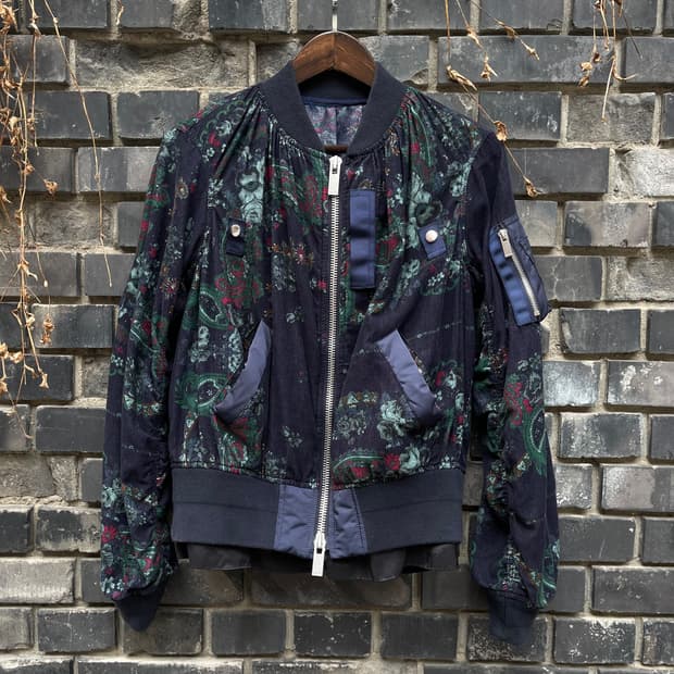 [1] SACAI 반다나 MA-1 남여 봄버 자켓