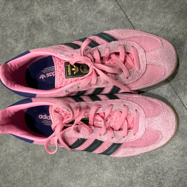 아디다스 가젤 인도어 핑크 235,240